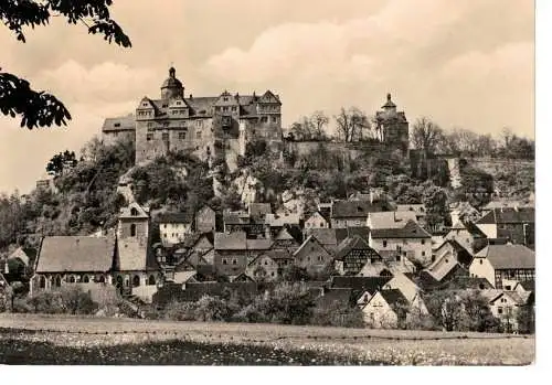 Ansichtskarte Burg Ranis (Krs. Pößneck) - Museum - HO-Gaststätte - gelaufen ca. 1964