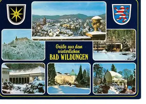 Ansichtskarte Bad Wildungen - nicht gelaufen