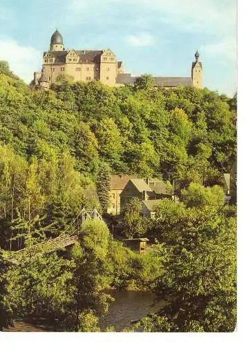 Ansichtskarte Rochsburg (Kr. Rochlitz) - Beschrieben ca. 1988