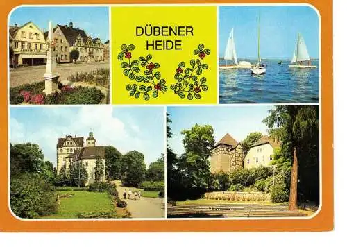 Ansichtskarte Dübener Heide - nicht gelaufen 