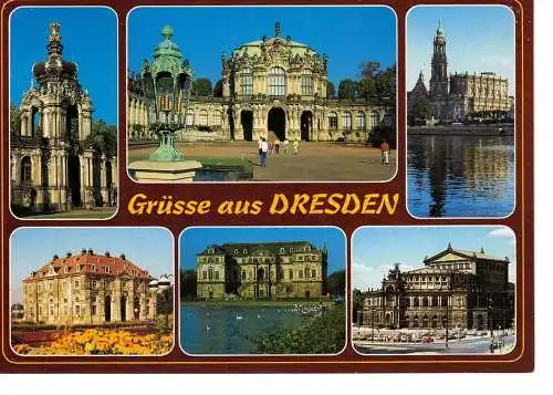 Ansichtskarte Dresden - nicht gelaufen