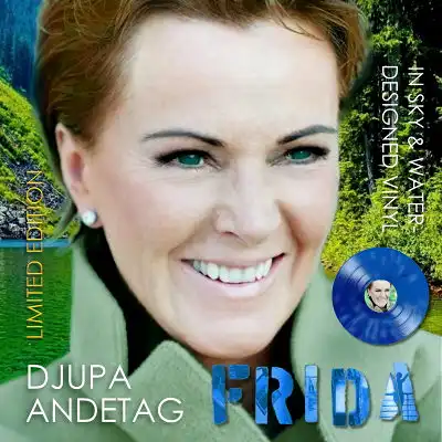 Frida - Djupa Andeatg in blue white marple Vinyl