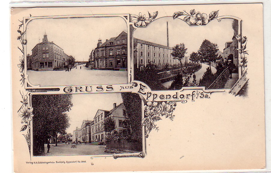 42820 Mehrbild Ak Gruß aus Eppendorf in Sachsen um 1910 Nr. 42820