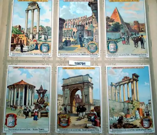 Liebig's Fleisch-Extract Série d'images: Monuments de l'ancienne Rome (Arnold n° 390, Sanguinetti n. 564)