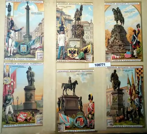 Liebig's viande-Extract Série d'images: Monuments de célèbres seigneurs de la campagne (Arnold n° 553, Sanguinetti n ° 741)