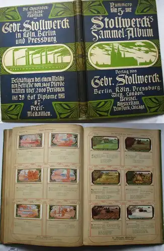 Stollwerck Collection Album No. 5 Schollverck Albums 5e série 200 - 259