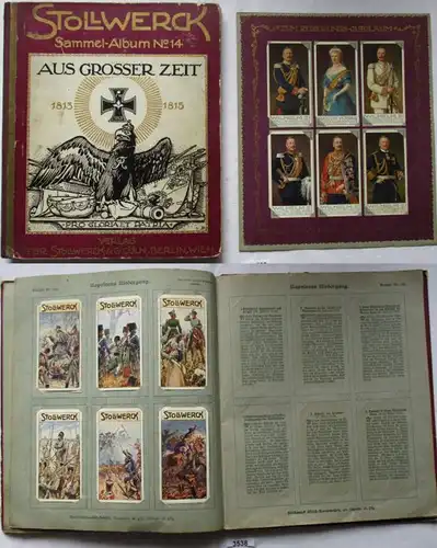 Stollwerck Collection Album No. 14. De grand temps + Mémoire de l'anniversaire du gouvernement. Série 524 - 547