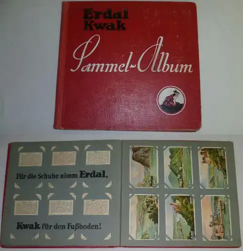 Erdal Kwak Sammel-Album Serien 55 - 72