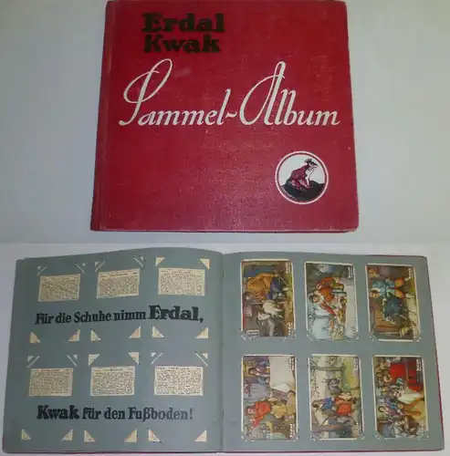 Erdal Kwak Sammel-Album Serien 37 - 54