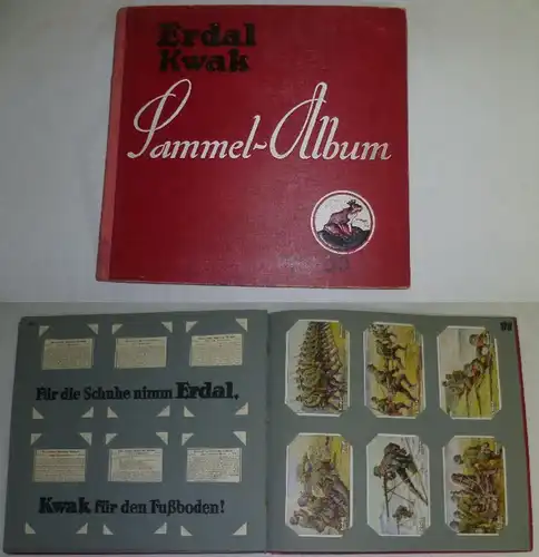 Erdal Kwak Sammel-Album Serien 73 - 90