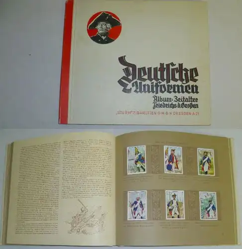 Uniformes allemands, album: l'ère de Friedrich le Grand