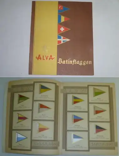 Pavillons de satin ALVA (drapeaux de la Satin)