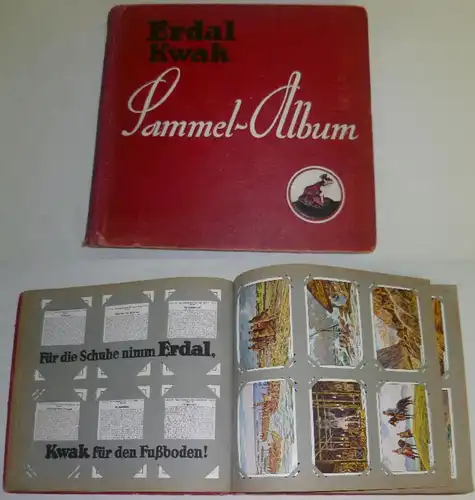 Erdal Kwak Sammel-Album Serie 109 - 134 und 88, 94, 97, 100, 102, 103, 104