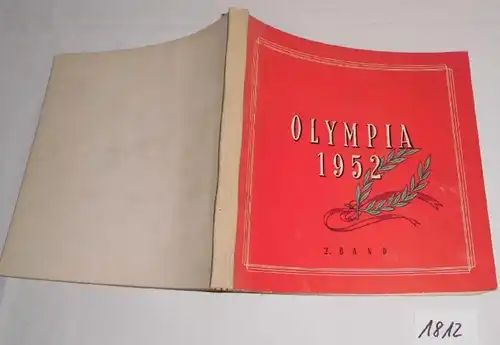 Olympia 1952 - Die Olympischen Spiele 1952, 2. Band