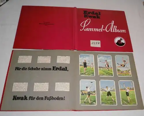 Erdal Kwak Sammel-Album Serien 15, 22, 25, 26, 27, 28, 29, 32, 36, 35, 41, 42, 50, 55, 56
