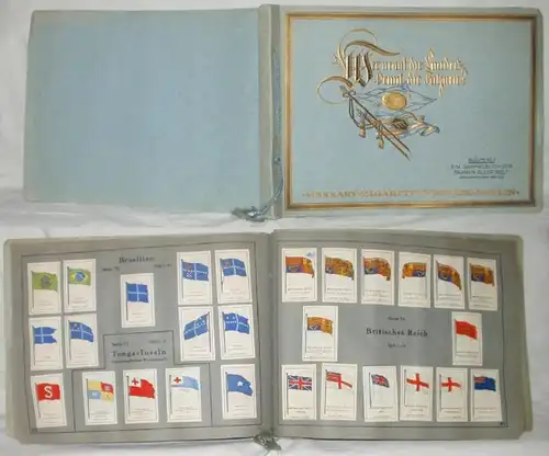 Wer nennt die Länder kennt die Fahnen ? Album 1 Ein Sammelbuch der Fahnen aller welt