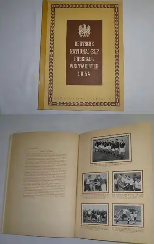 L'Allemagne - champion du monde de football 1954