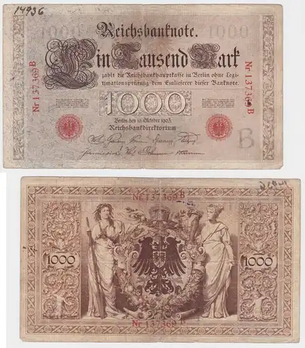 Reichsbanknote 1000 Mark