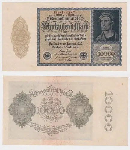 Reichsbanknote 10.000 Mark