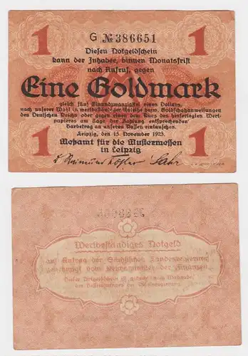 Notgeldschein 1 Goldmark