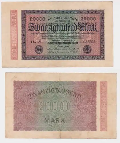 Reichsbanknote 20.000 Mark