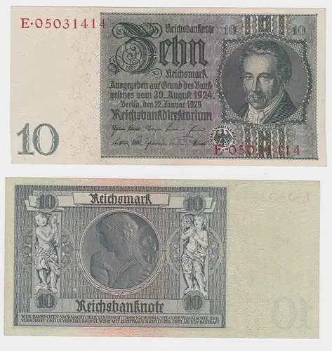 Reichsbanknote 10 Reichsmark