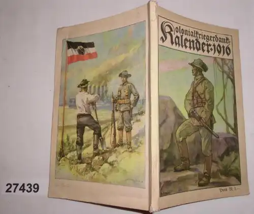 Calendrier des guerriers coloniaux pour 1916