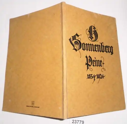 H. Sonnenberg Peine 1834-1924