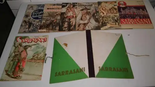 Zur Erinnerung an die 30. Wiederkehr des Gründungstages des Cirkus Sarrasani: 7 Hefte in einer Mappe