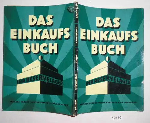 Das Einkaufsbuch, Ausgabe Herbst-Winter 1934/35, 49. Jahrgang