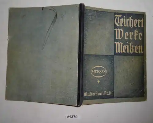 Travaux de Teichert Meissen Modèle N° 111