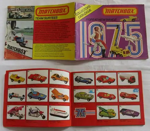 Matchbox Collectors Catalogue 1975