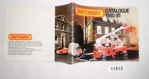 Matchbox Catalogue 1980/81 (Katalog)