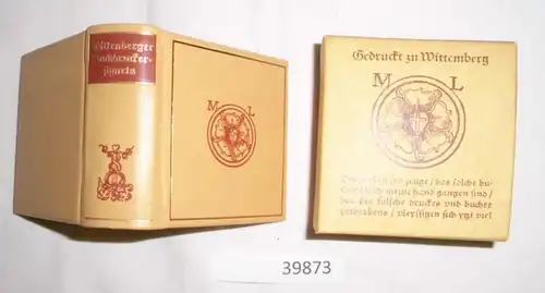 Wittenberger Buchschrickersignets - Les Signets des imprimeurs et éditeurs Wittemberg des XVIe et XVIIe siècles