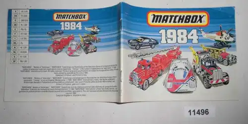 Matchbox 1984 (Katalog)