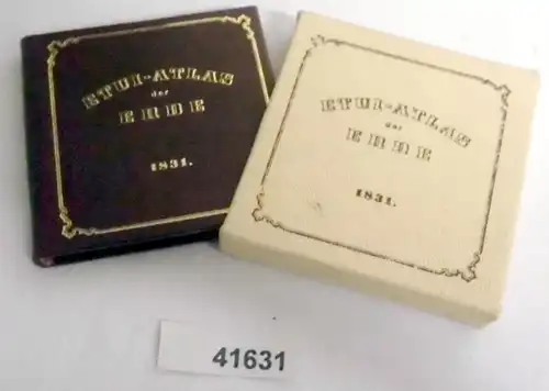 Etui-Atlas der Erde (Reprint der Ausgabe von 1831 als Minibuch)