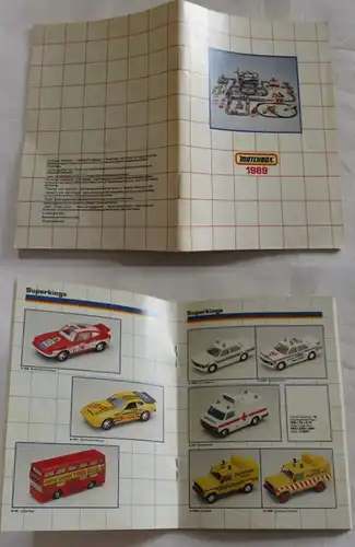 Matchbox Katalog 1989