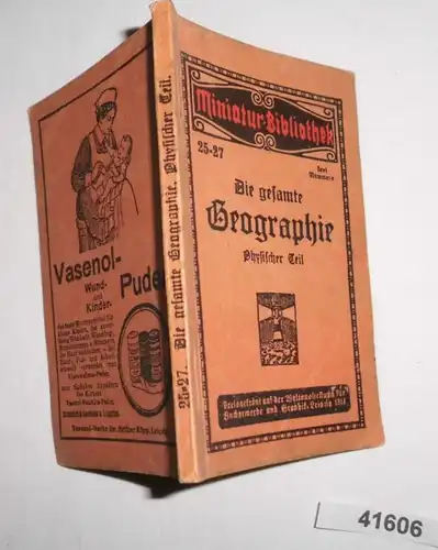 Die gesamte Geographie - Physischer Teil (Miniatur-Bibliothek 25-27)