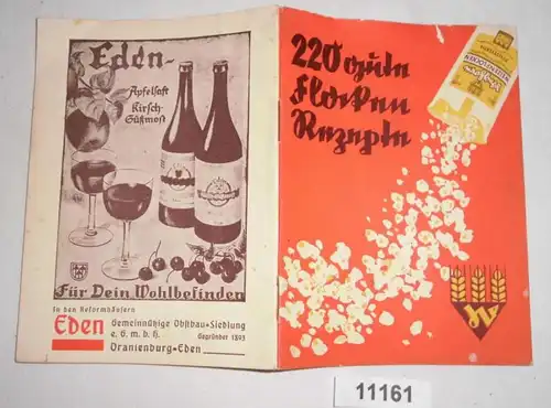 Weghorn-Flocken Kochbuch - Was man aus Weghorn-Flocken und Weghorn-Erzeugnissen alles machen kann!