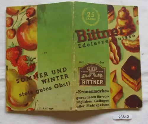 Produits précieux de Bittner - avec la marque de couronne garantissent le succès de tous les aliments à base de farine