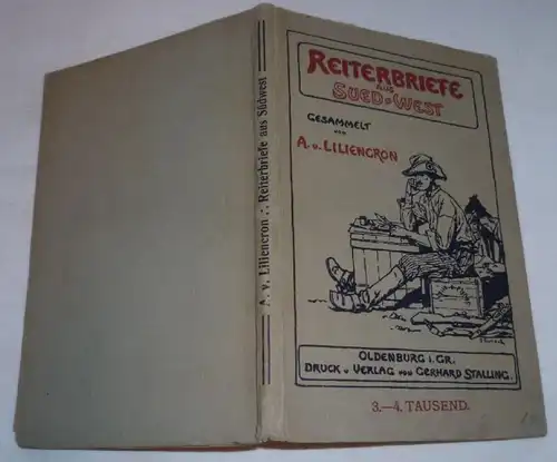Lettres équestres de Sued-Ouest - Lettre et poèmes de campagne en Afrique du Sud-ouest en 1904-1906