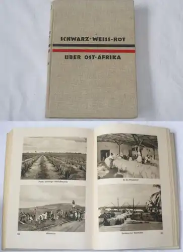 Noir et blanc rouge sur l'Afrique de l 'Est - Roman