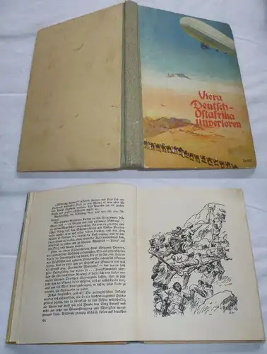 L'Afrique de l'Est allemande introuvable!, Narratif des combats coloniaux allemands dans la guerre mondiale