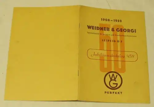 Jubiläumskatalog 458 1908-1958
