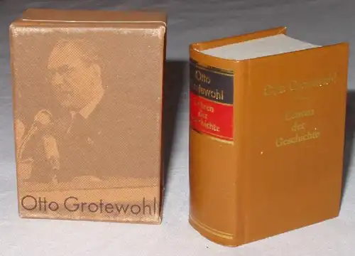 Lehren der Geschichte - Ausgewählte Reden und Schriften 1946 bis 1961