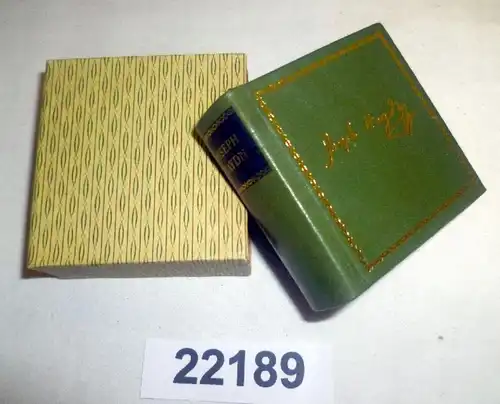Biographische Notizen über Joseph Haydn (Nach der Ausgabe Leipzig 1810); (Miniaturbuch)