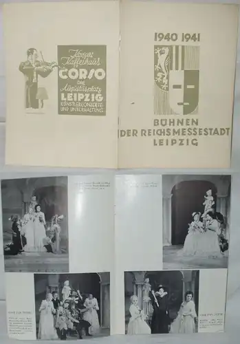 Scènes de la ville de Leipzig 1940 1941