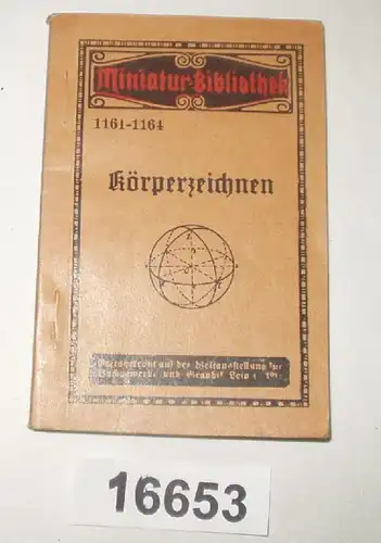 Miniatur-Bibliothek - Körperzeichnen