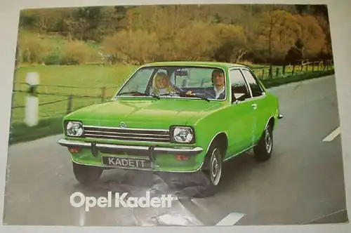 Opel Kadett Prospectus publicitaires