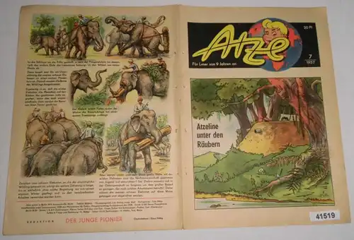Atze, numéro 7 de 1957. .